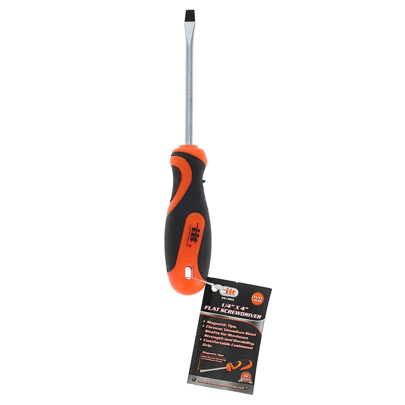 IIT 1/4'' X 4'' FLAT SCREWDRIVER