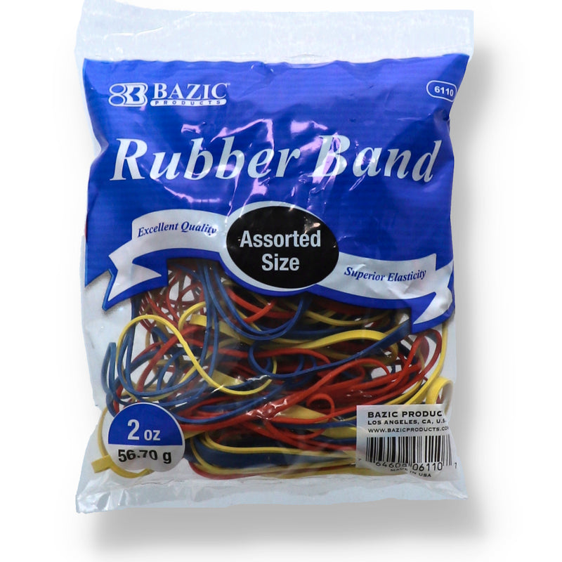 2oz RUBBER BAND ASSORTMENT -NO ONLINE SALES