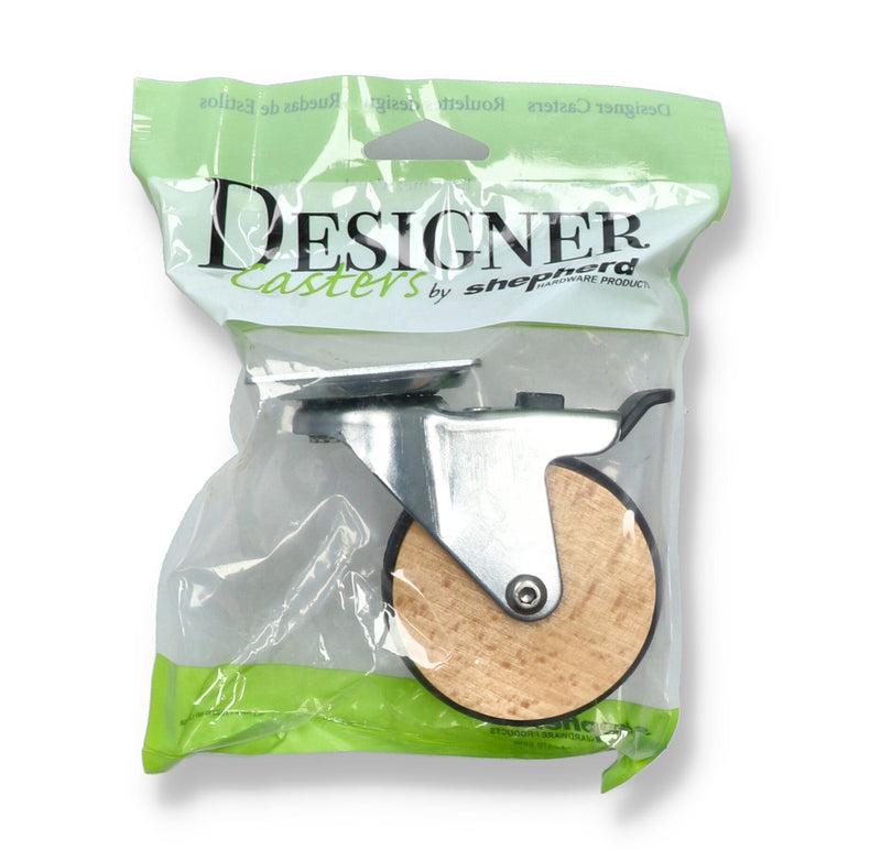SHEPHERD 3'' DESIGNER  WOOD CASTER