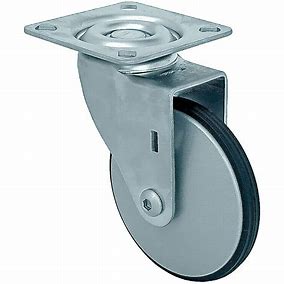 2'' DESIGNER SWIVEL CASTER PETITE ALUMINUM
