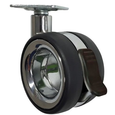 3'' DESIGNER SWIVEL CASTER WITH BRAKE