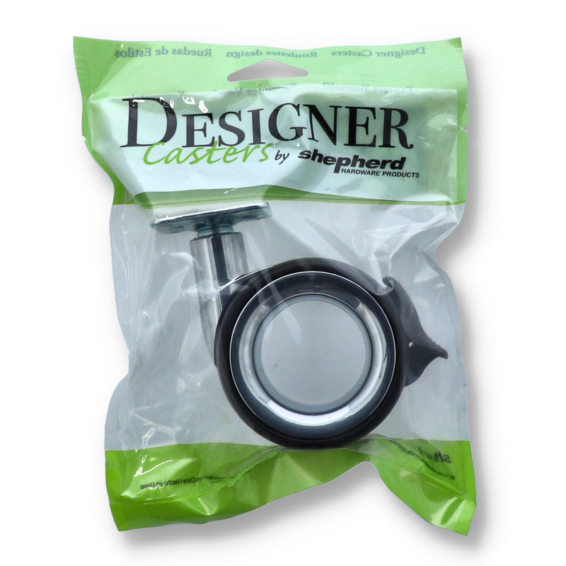 3'' DESIGNER SWIVEL CASTER WITH BRAKE