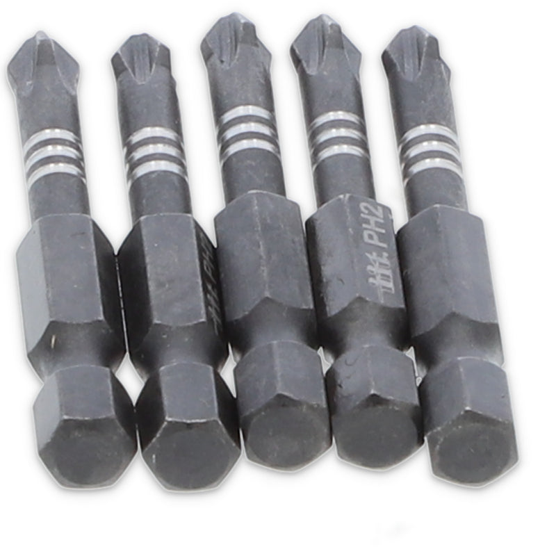 IIT 5pc 2'' SQ2 IMPACT TORSION BITS