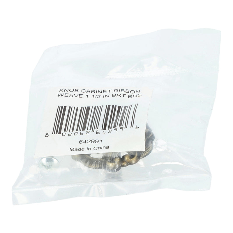 AB WEAVE CAB KNOB 1-1/2''