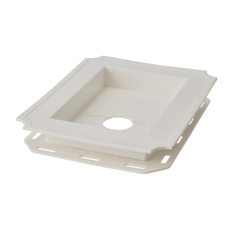 WHITE SPLIT BLOCK /CANPLAS
