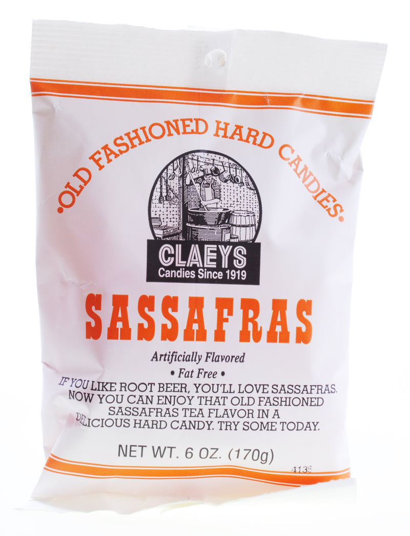 CLAEYS SASSAFRAS HARD CANDY-PEG BAG