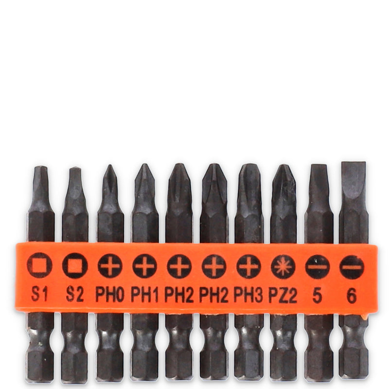 IIT 10pc 2'' IMPACT POWER BITS
