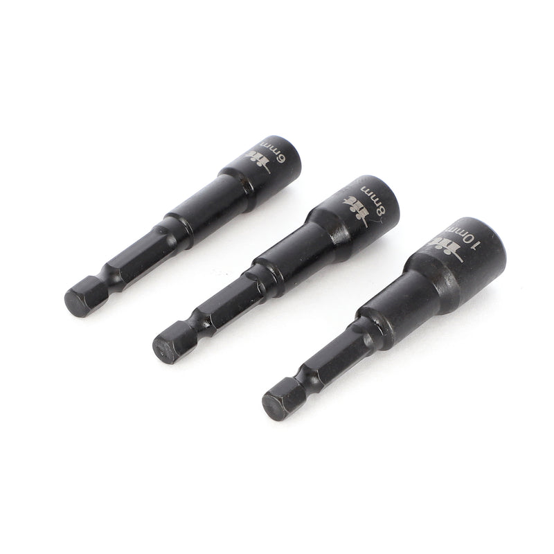 IIT PRO 3PC QUICK CHANGE MAGNETIC NUT SETTER METRIC