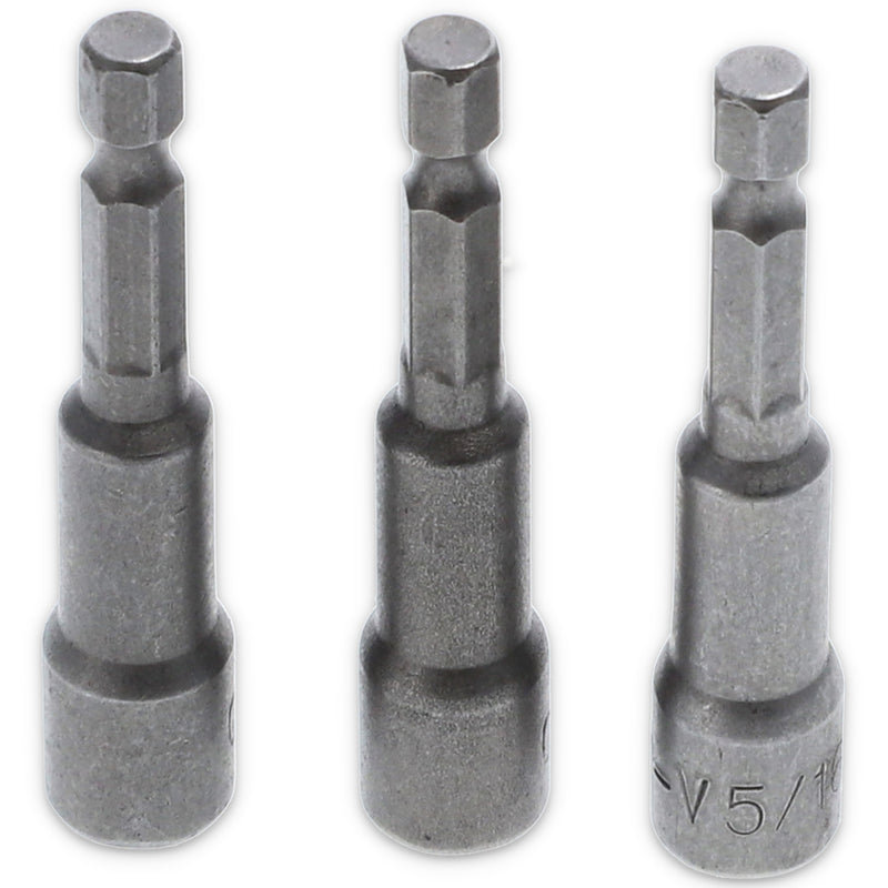 IIT 3pc MAGNETIC NUT SETTER- 2-9/16''x 5/16