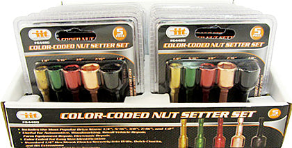 IIT 5pc COLOR-CODED NUTSETTER SET