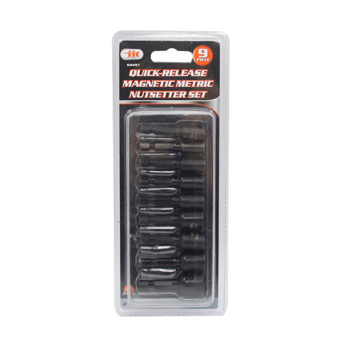 IIT 9pc IMPACT NUTSETTER SET METRIC