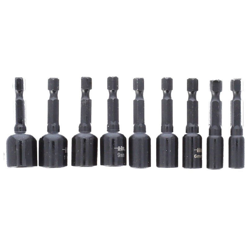 IIT 9pc IMPACT NUTSETTER SET METRIC
