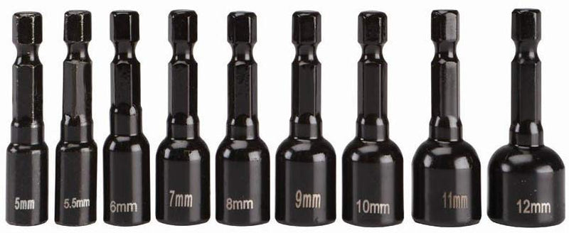 IIT 9pc IMPACT NUTSETTER SET METRIC