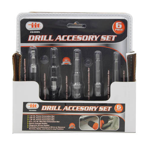 IIT 6pc DRILL ACCESSORY SET