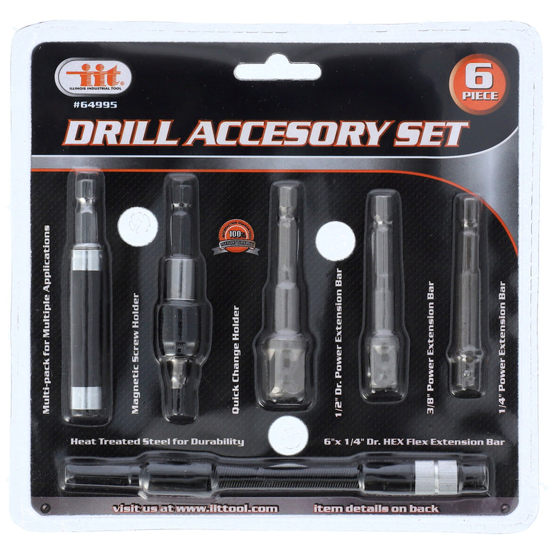 IIT 6pc DRILL ACCESSORY SET