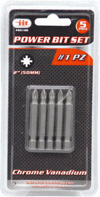 65100-IIT 5pc #1 POZI BIT SET -CRV