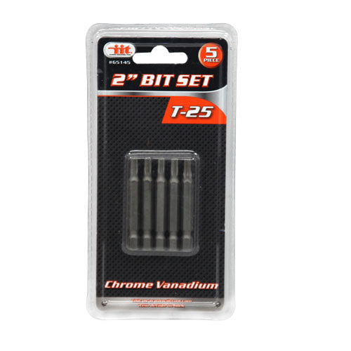 65145-IIT 5pc T-25 2''POWER BIT SET -CRV