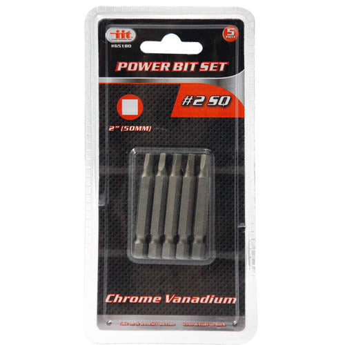 IIT 5pc #2 SQUARE BIT SET-CRV