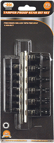 IIT PRO 15pc STAR TAMPER PROOF SOCKETS