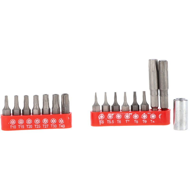 IIT 16pc TAMPER PROOF STAR BIT SET