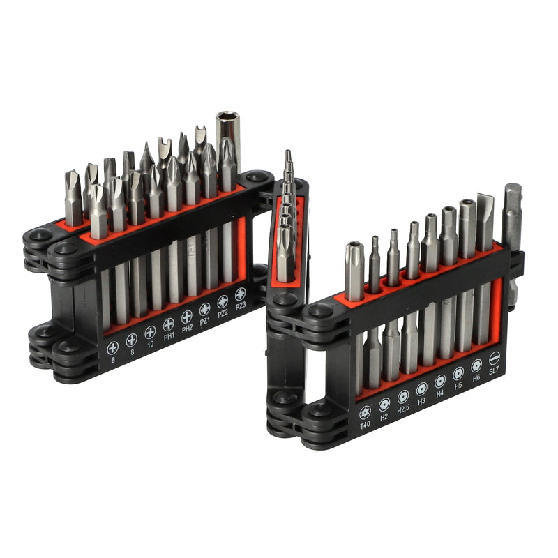 IIT PRO 34PC 3'' SECURITY POWER BIT SET WITH QUAD FOLD BIT HOLDER