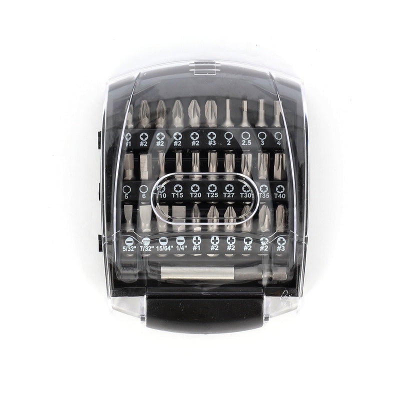 IIT PRO 32PC CRV SCREWDRIVER BIT SET WITH CASE