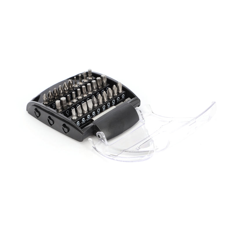 IIT PRO 32PC CRV SCREWDRIVER BIT SET WITH CASE