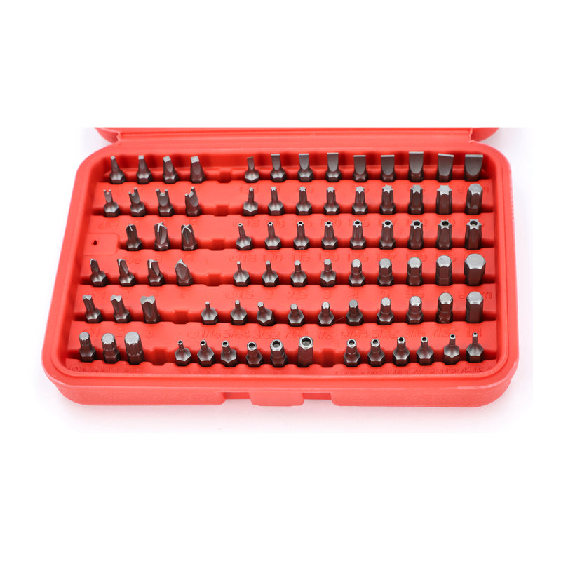 IIT 100PC SECURITY BIT SET WITH STORAGE CASE