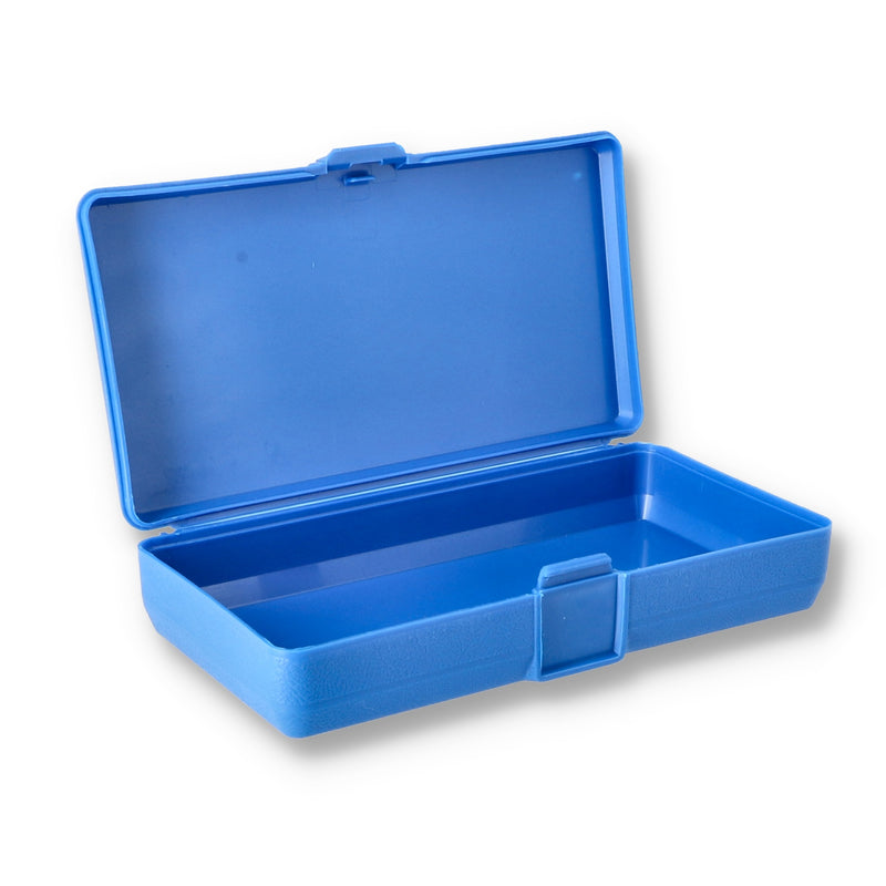 FLAMBEAU BLUE STORAGE BOX 8-1/4x4-1/4x2''