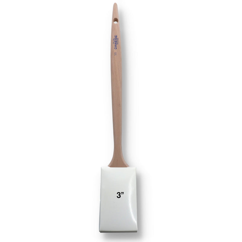 3' DOUBLE THICK BENT RADIATOR PAINT BRUSH