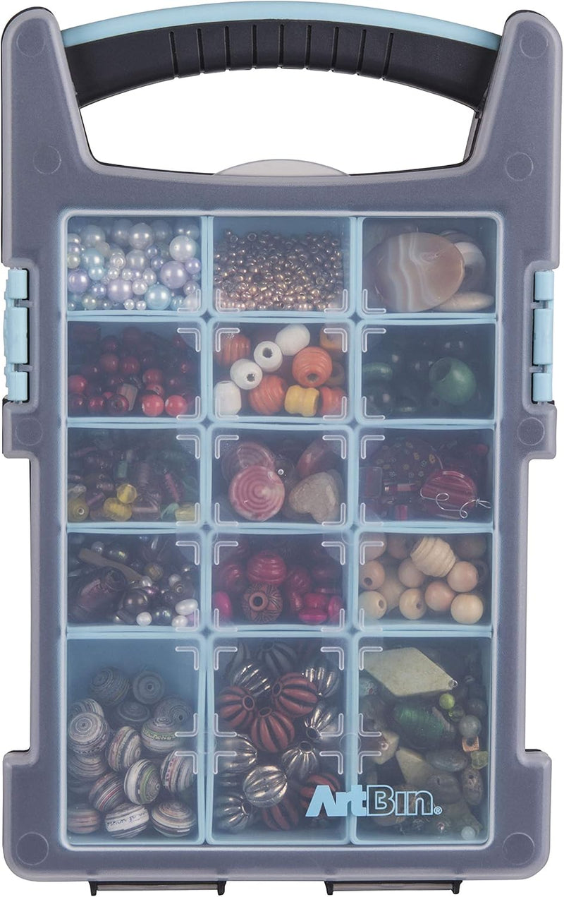 ARTBIN QUICK VIEW STORAGE BOX WITH 15 REMOVABLE BINS