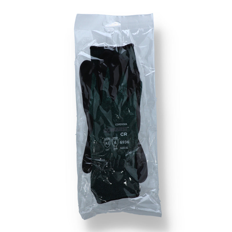 CONQUEST GLOVE FOAM NITRILE PALM ANSI CUT LEVEL A2