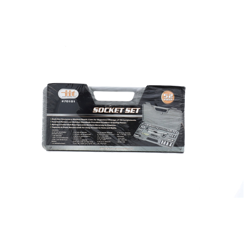 70101-IIT 52pc SOCKET&BIT SET-2 RATCHET