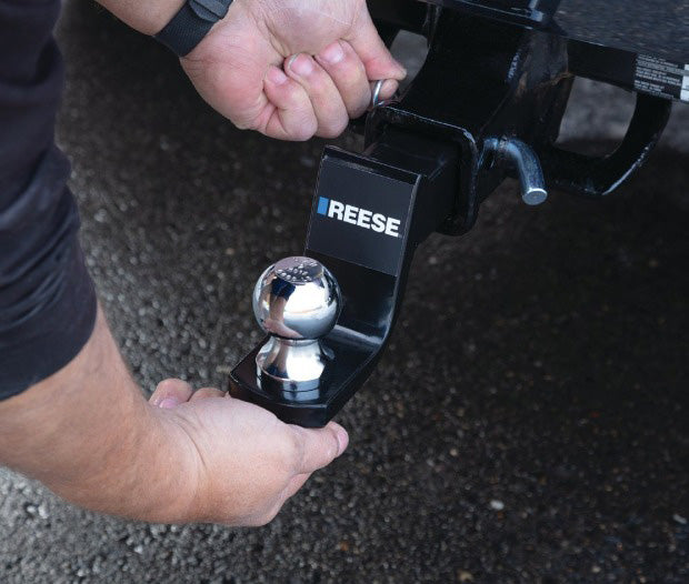 REESE STARTER KIT 2'' DROP 2'' BALL BLACK NICKEL