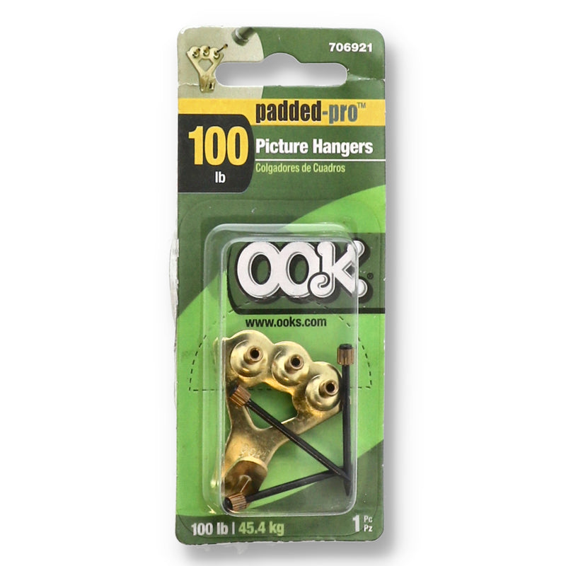 OOK PADDED PRO 100LB PICTURE HANGER
