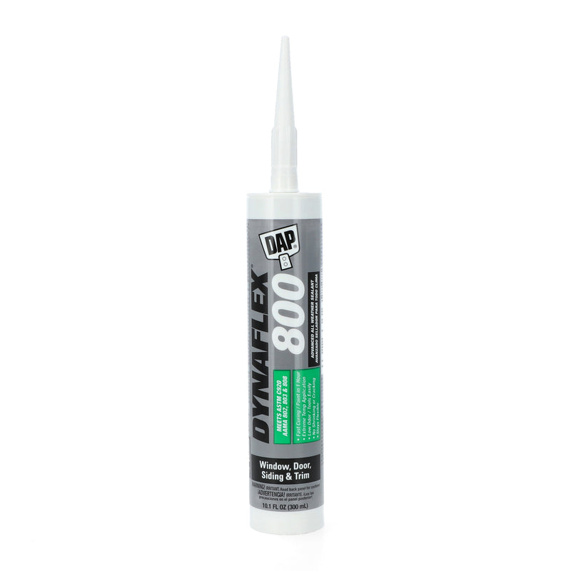 DAP DYNAFLEX 800 10.1oz WINDOW-DOOR-SIDING& TRIM ALL WEATHER SEALANT GREY TONES