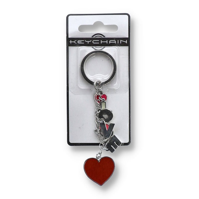 LOVE DANGLING CHARM KEY CHAIN