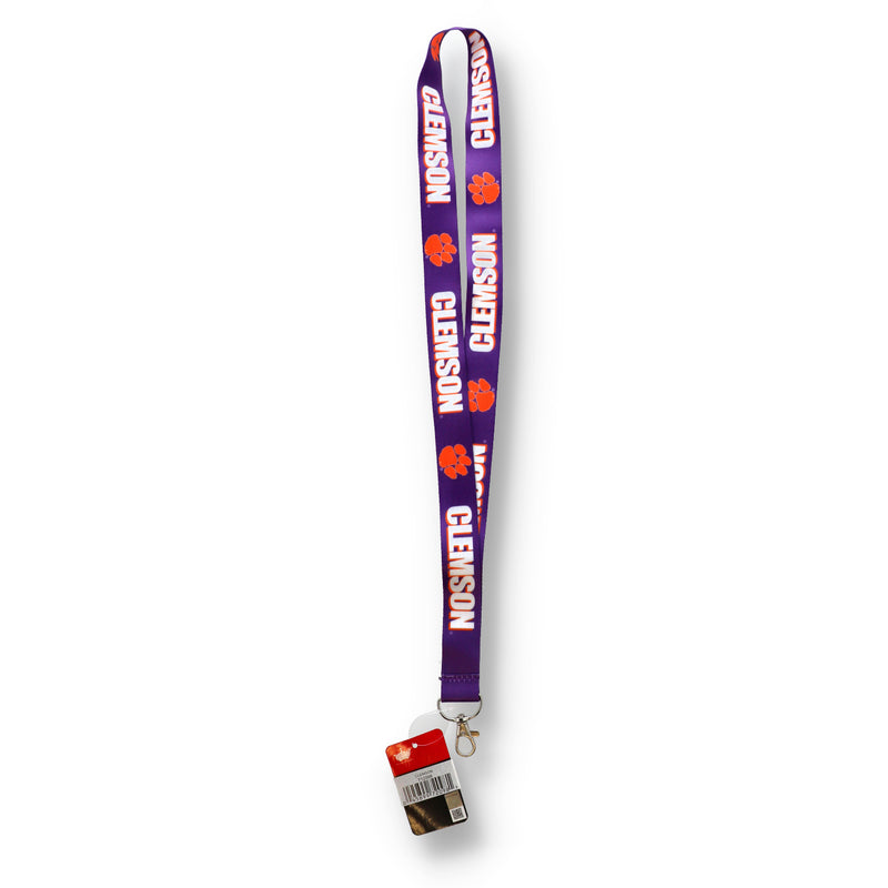 HILLMAN NCAA LANYARD-CLEMSON TIGERS