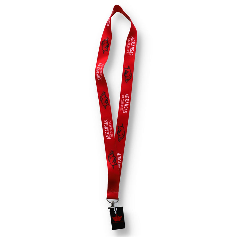 NCAA LANYARD ARKANSAS RAZORBACKS