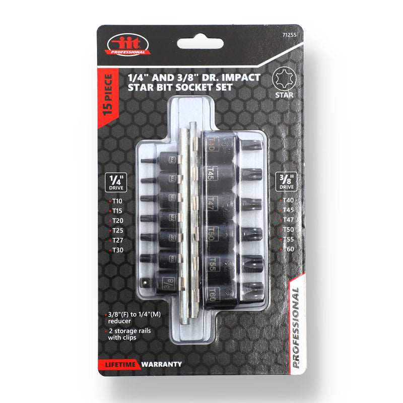 IIT PRO 15PC IMPACT STAR BIT SET