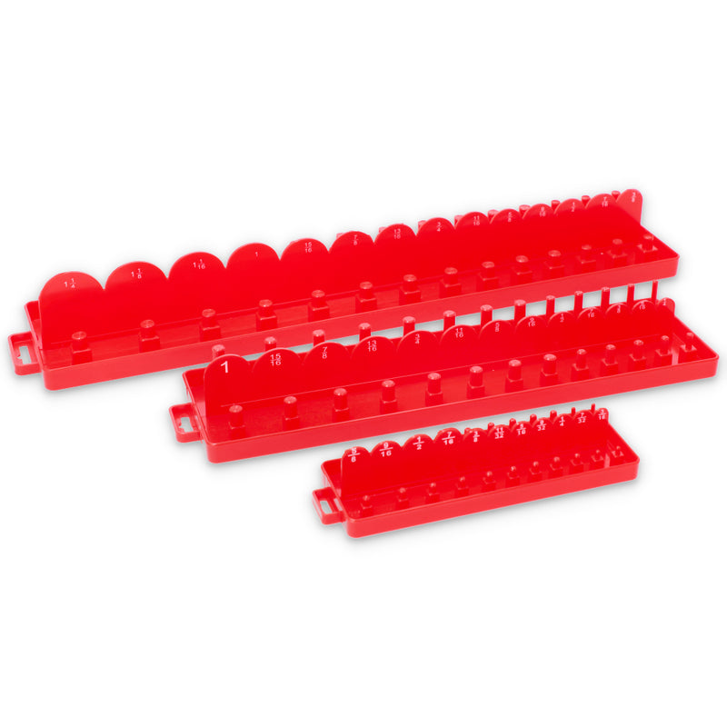 IIT 3pc SAE SOCKET TRAYS