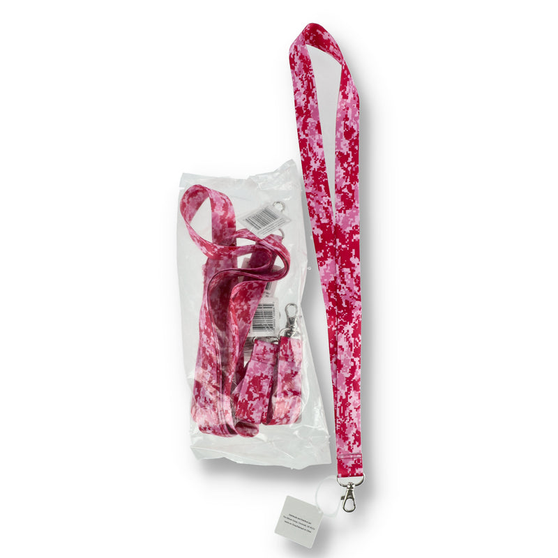 HILLMAN LANYARD PINK DIGITAL CAMO