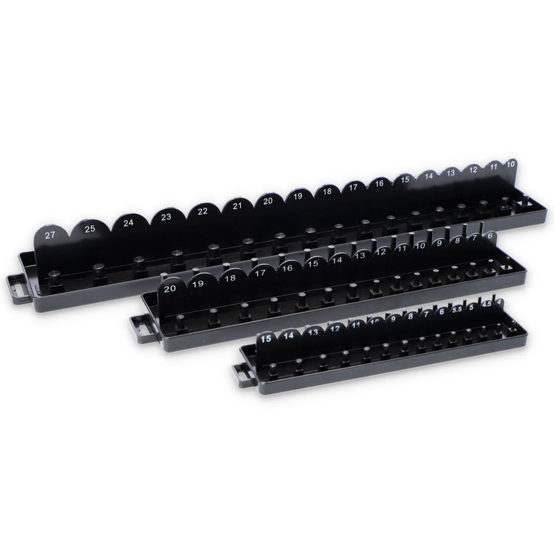 IIT 3pc METRIC SOCKET TRAYS