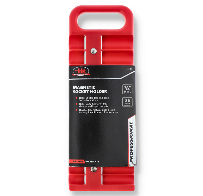 IIT PRO MAGNETIC DEEP SOCKET TRAY 1/4'' DRIVE