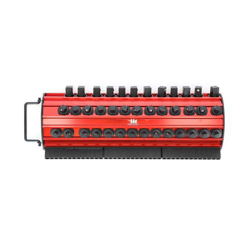 IIT PRO 4-WAY ALUMINUM MAGNETIC SOCKET & BIT HOLDER