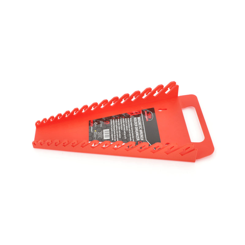 IIT PRO 15PC RED MAGNETIC WRENCH HOLDER & ORGANIZER