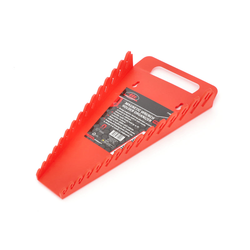IIT PRO 15PC RED MAGNETIC WRENCH HOLDER & ORGANIZER