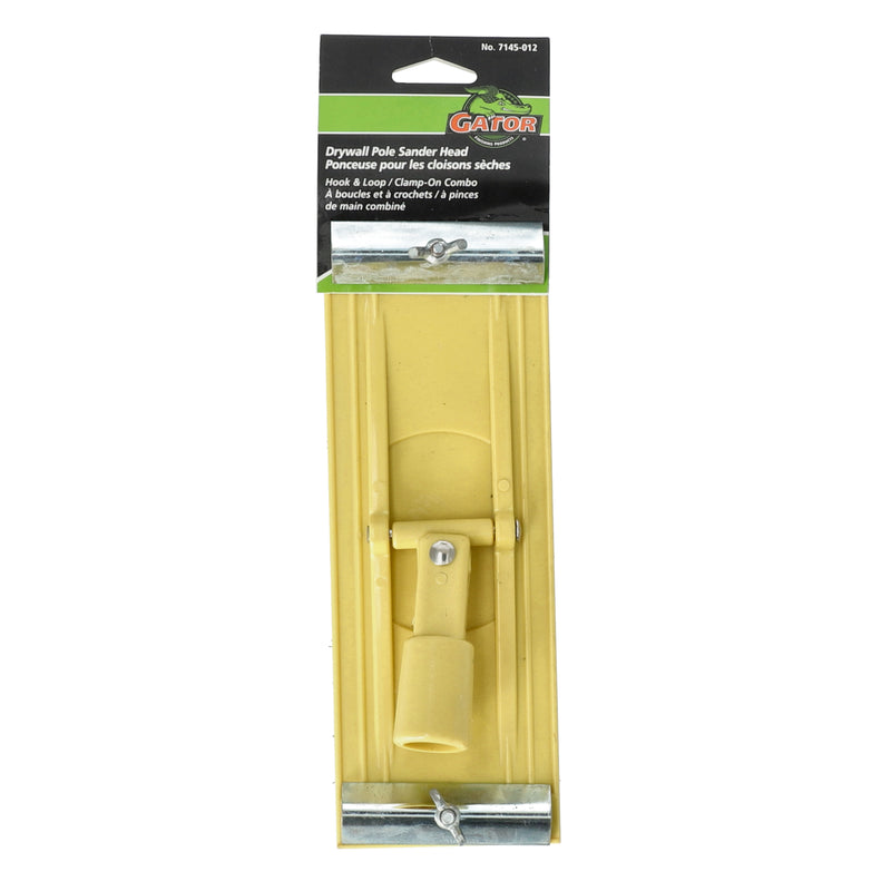 GATOR DRYWALL POLE SANDER HEAD HOOK & LOOP