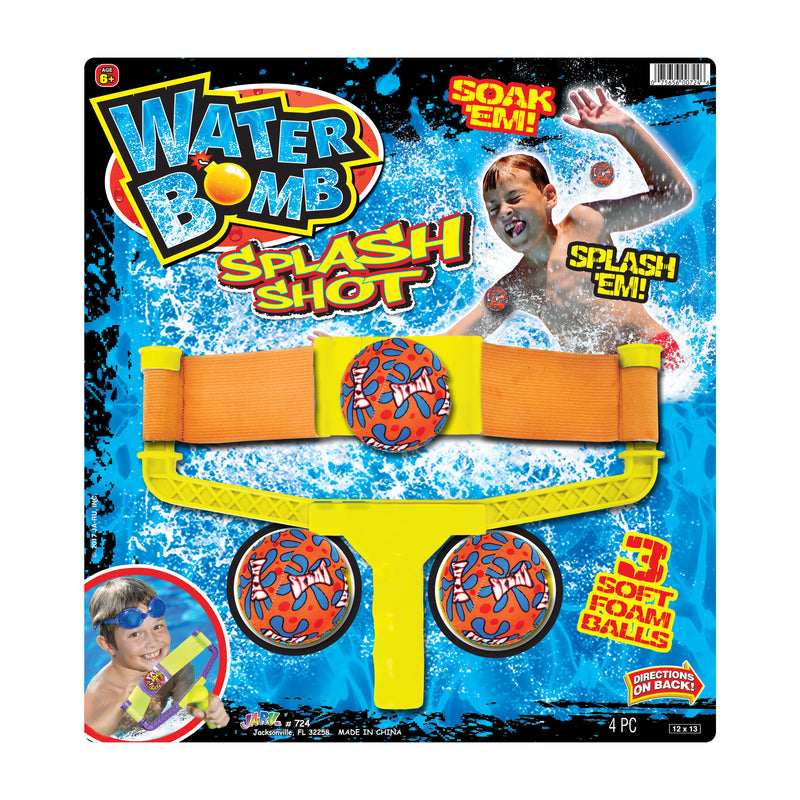 WATERBOMB SPLASH SHOT & 3 FOAM BALLS