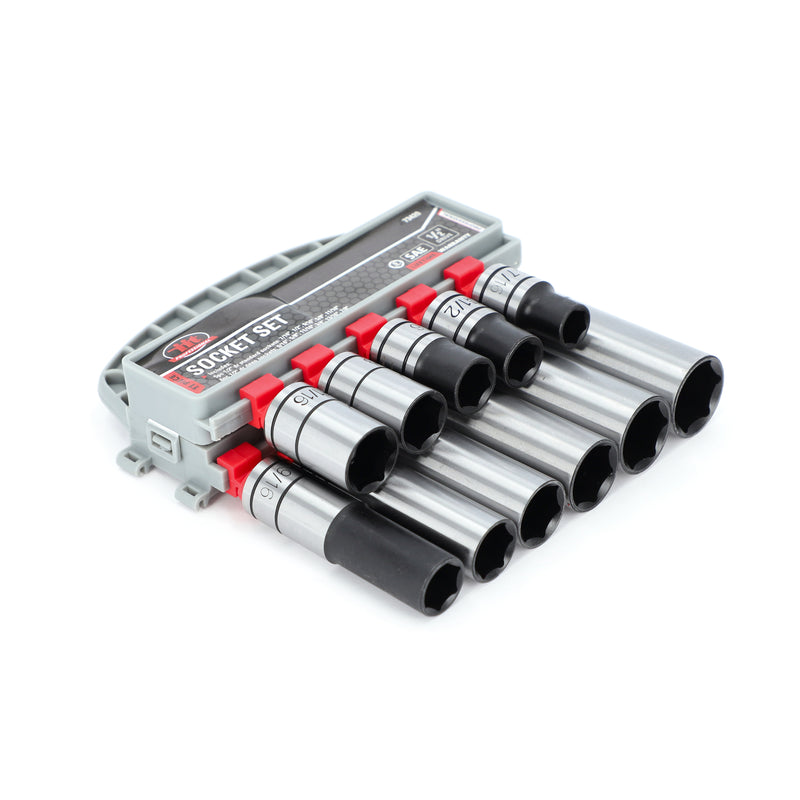 IIT PRO 11PC 1/2'' DRIVE CRV DEEP & SHALLOW SOCKET RACK